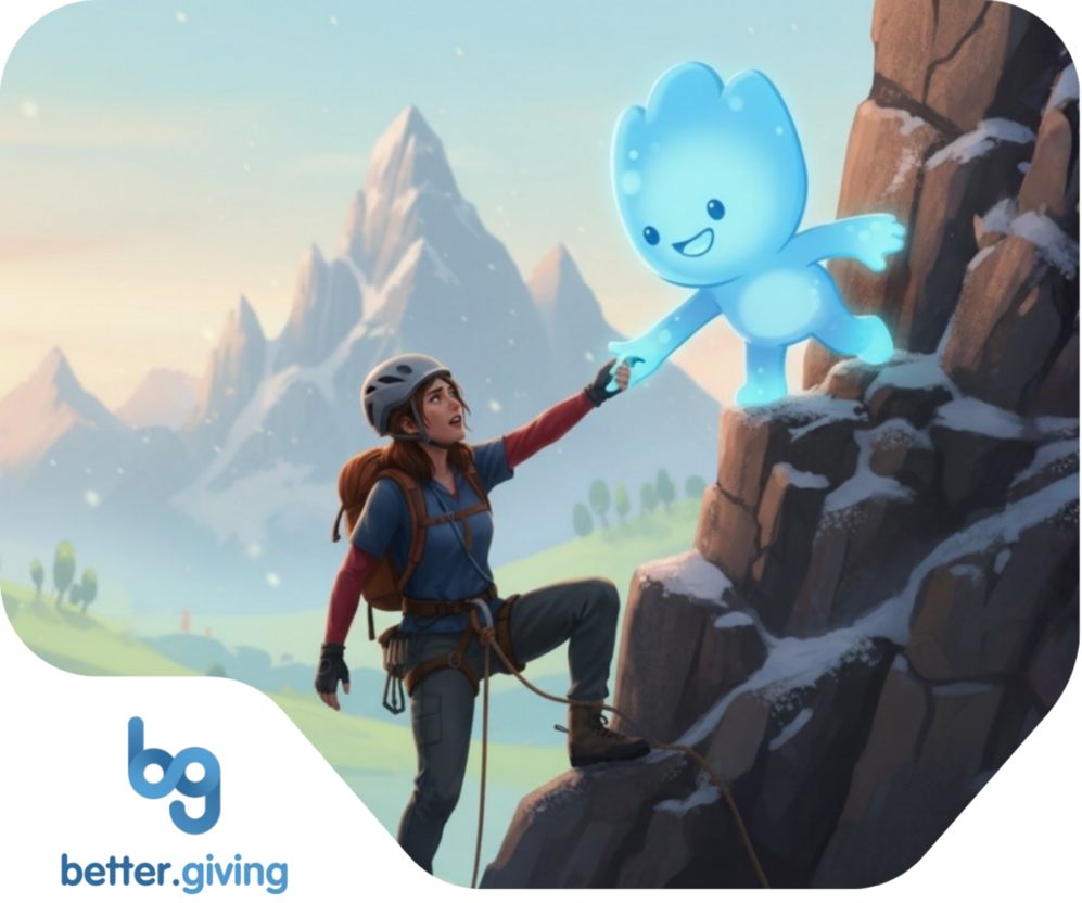 David and Goliath illustration representing how smaller nonprofits can compete